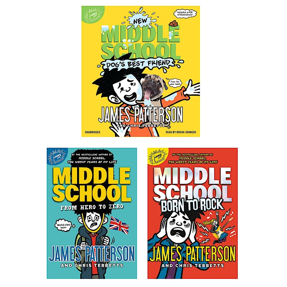3 Middle School Books